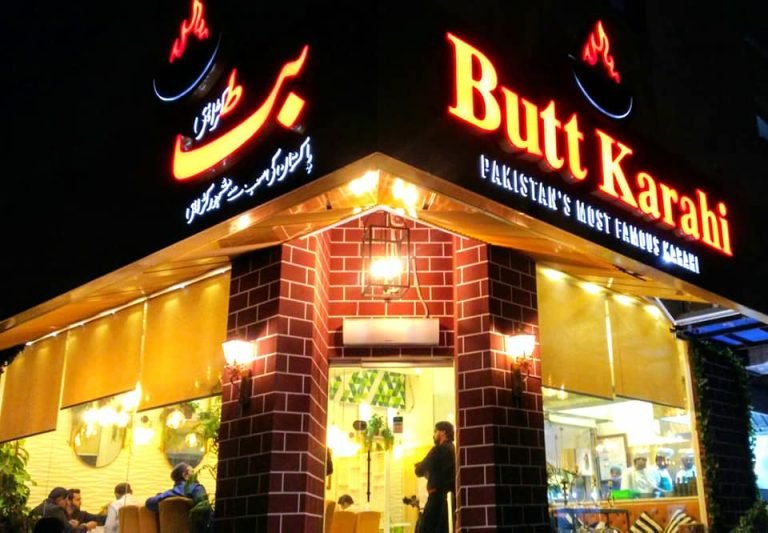 Butt Karahi Menu Pakistan with Prices in