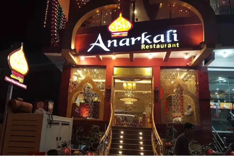 Anarkali Restaurant Rawalpindi Menu & Prices