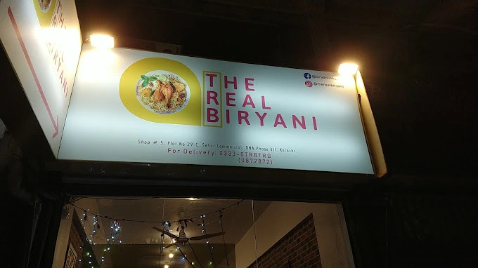 The Real Biryani Karachi Menu with Update Price