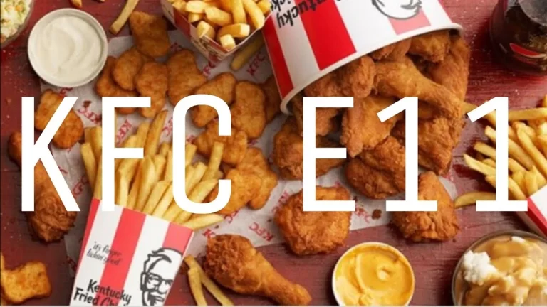 KFC E-11 Islamabad Menu with Prices